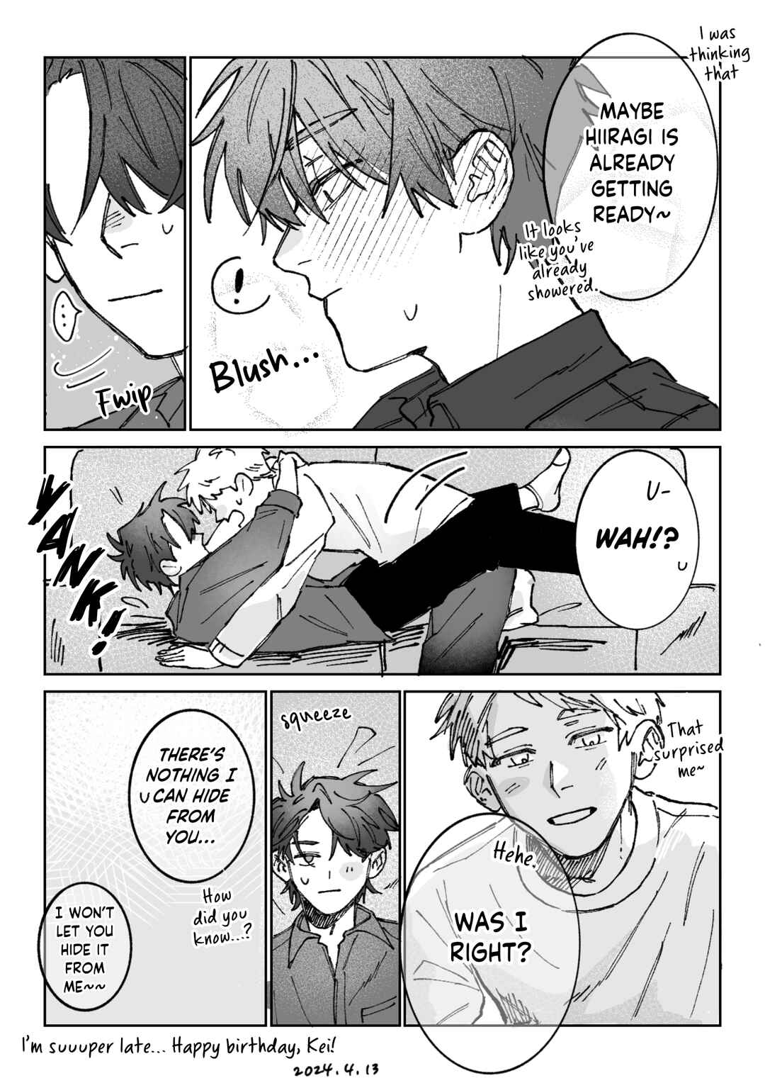 Page 6 Chapter 14 Kousuke X Natsuki
