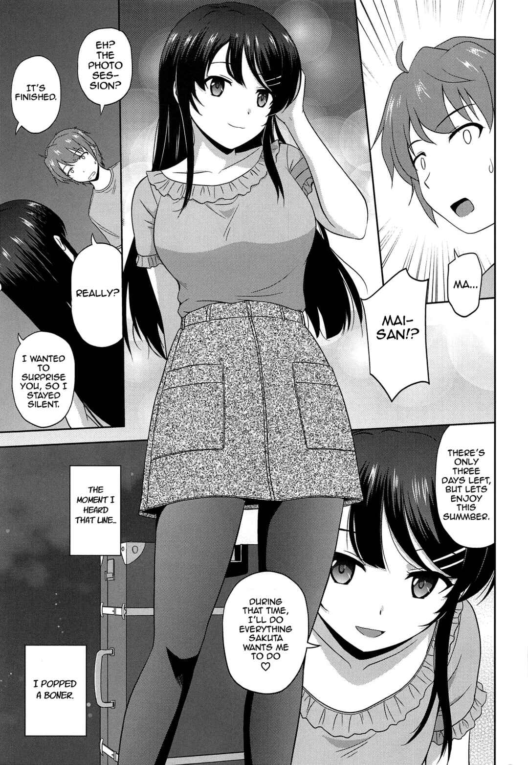 Page 8 Chapter Unknown_ee6a Youth Black Time Killer (Rascal Does Not Dream of Bunny Girl Senpai)