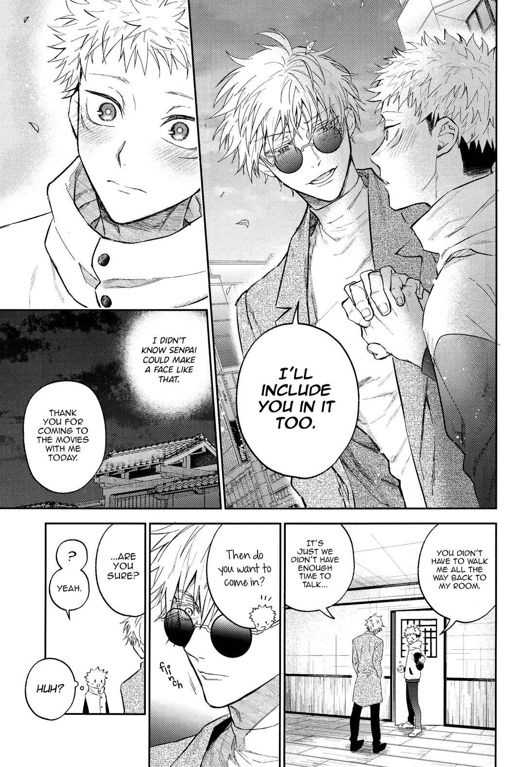 Page 10 Chapter Unknown_7ffe Jujutsu Kaisen - Hanataba ni Naru Made Matte (Doujinshi)