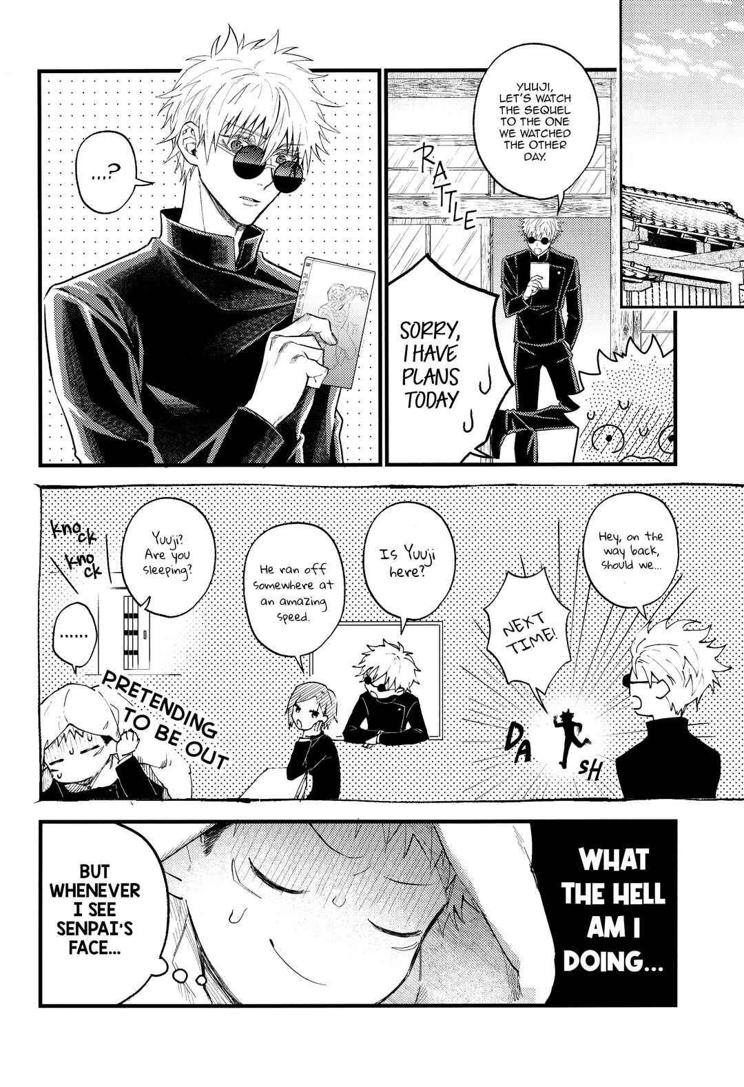 Page 13 Chapter Unknown_7ffe Jujutsu Kaisen - Hanataba ni Naru Made Matte (Doujinshi)