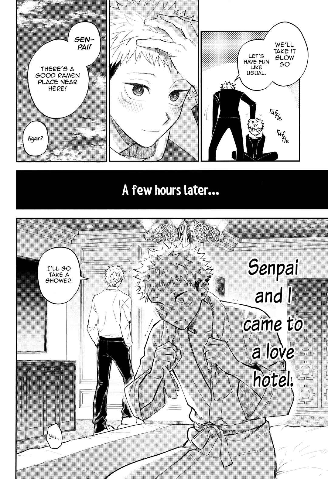 Page 17 Chapter Unknown_7ffe Jujutsu Kaisen - Hanataba ni Naru Made Matte (Doujinshi)