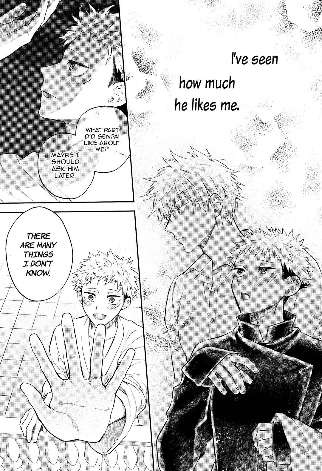 Page 20 Chapter Unknown_7ffe Jujutsu Kaisen - Hanataba ni Naru Made Matte (Doujinshi)
