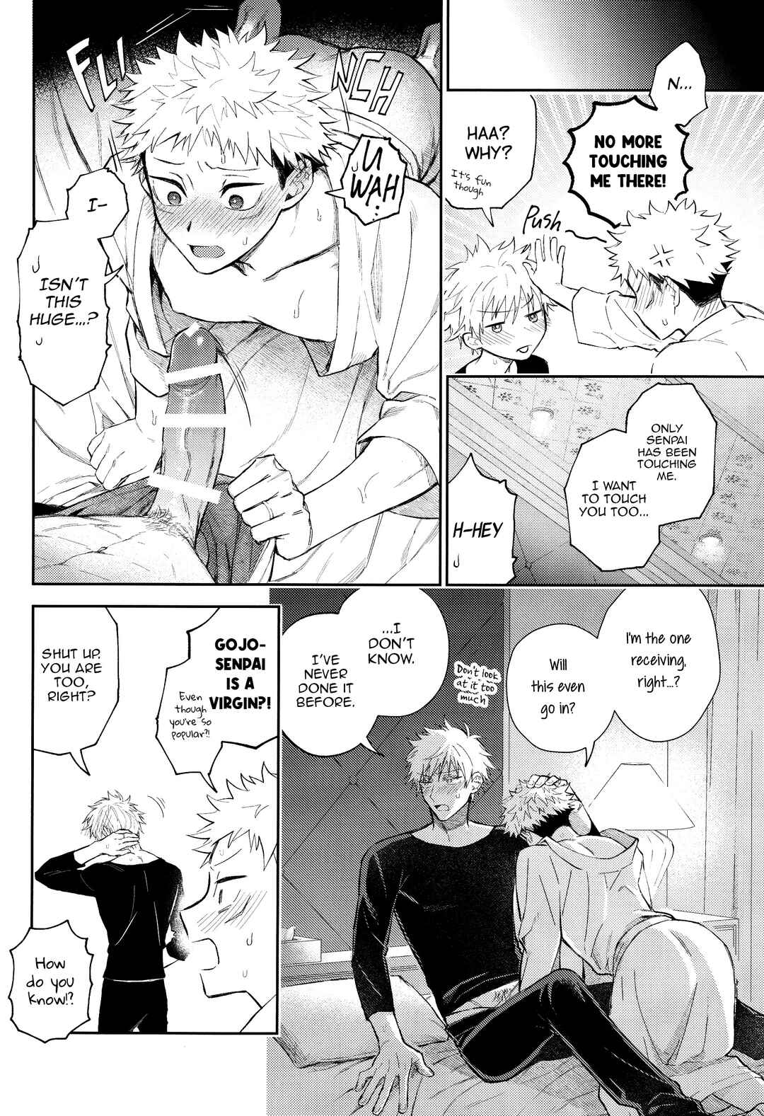 Page 28 Chapter Unknown_7ffe Jujutsu Kaisen - Hanataba ni Naru Made Matte (Doujinshi)