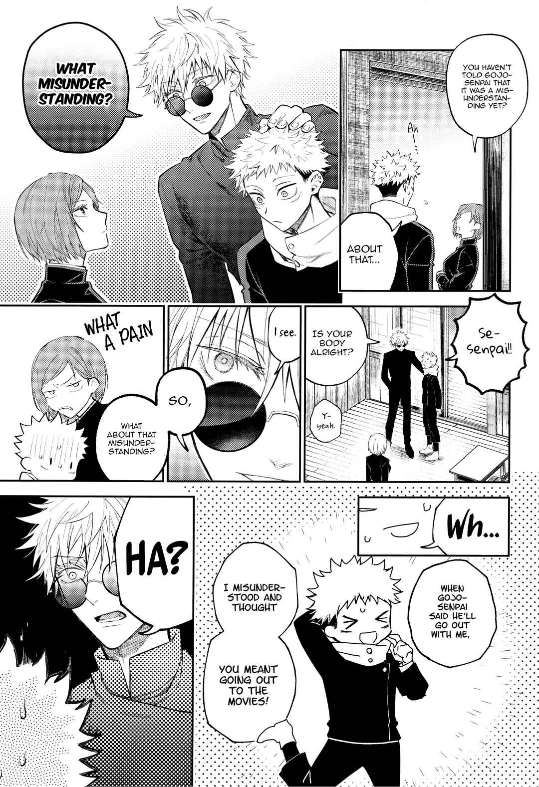 Page 43 Chapter Unknown_7ffe Jujutsu Kaisen - Hanataba ni Naru Made Matte (Doujinshi)