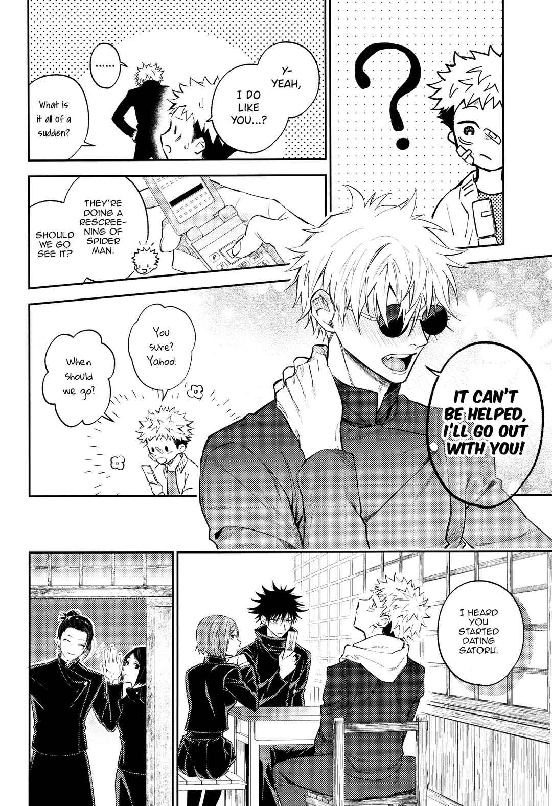 Page 5 Chapter Unknown_7ffe Jujutsu Kaisen - Hanataba ni Naru Made Matte (Doujinshi)