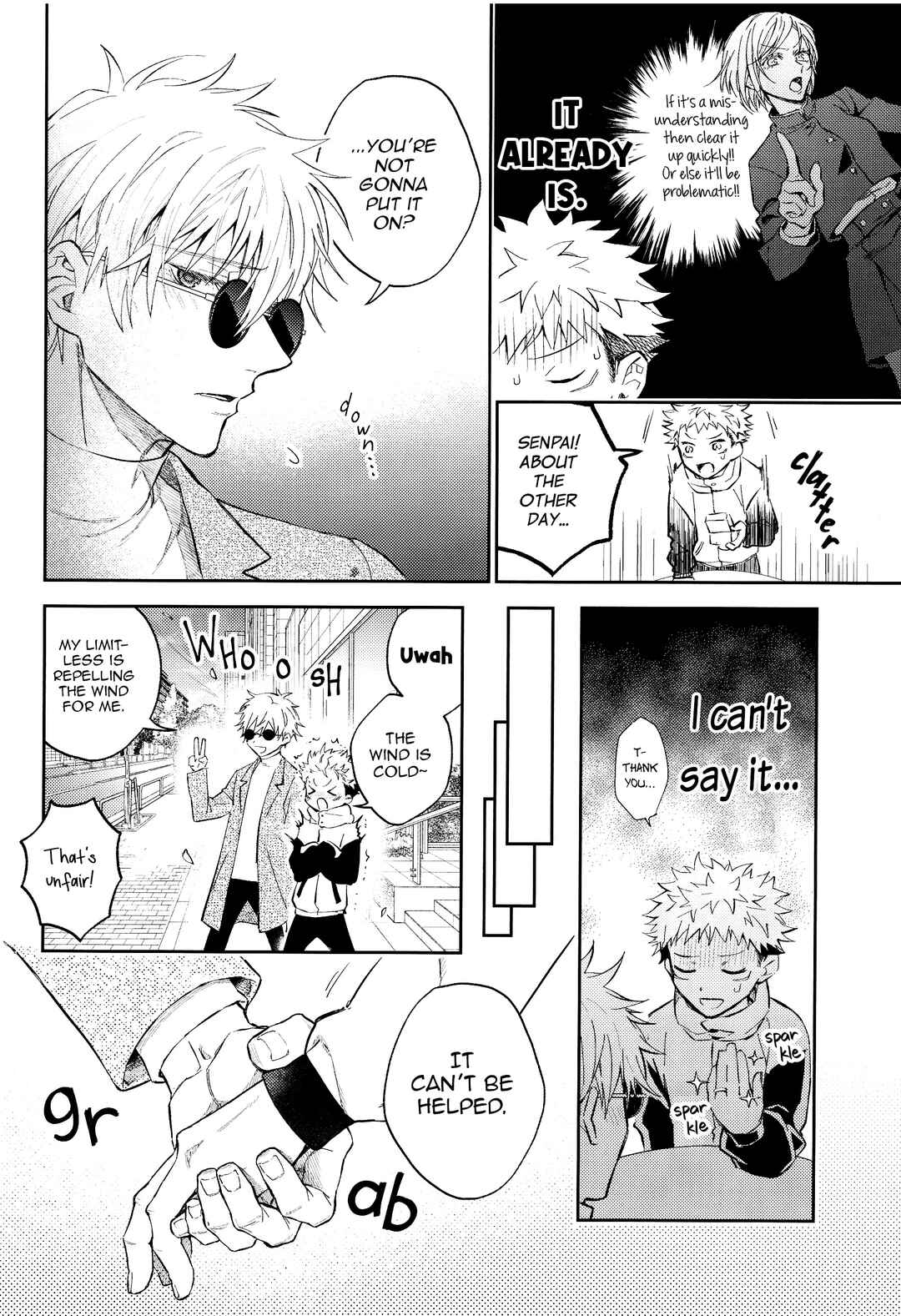 Page 9 Chapter Unknown_7ffe Jujutsu Kaisen - Hanataba ni Naru Made Matte (Doujinshi)