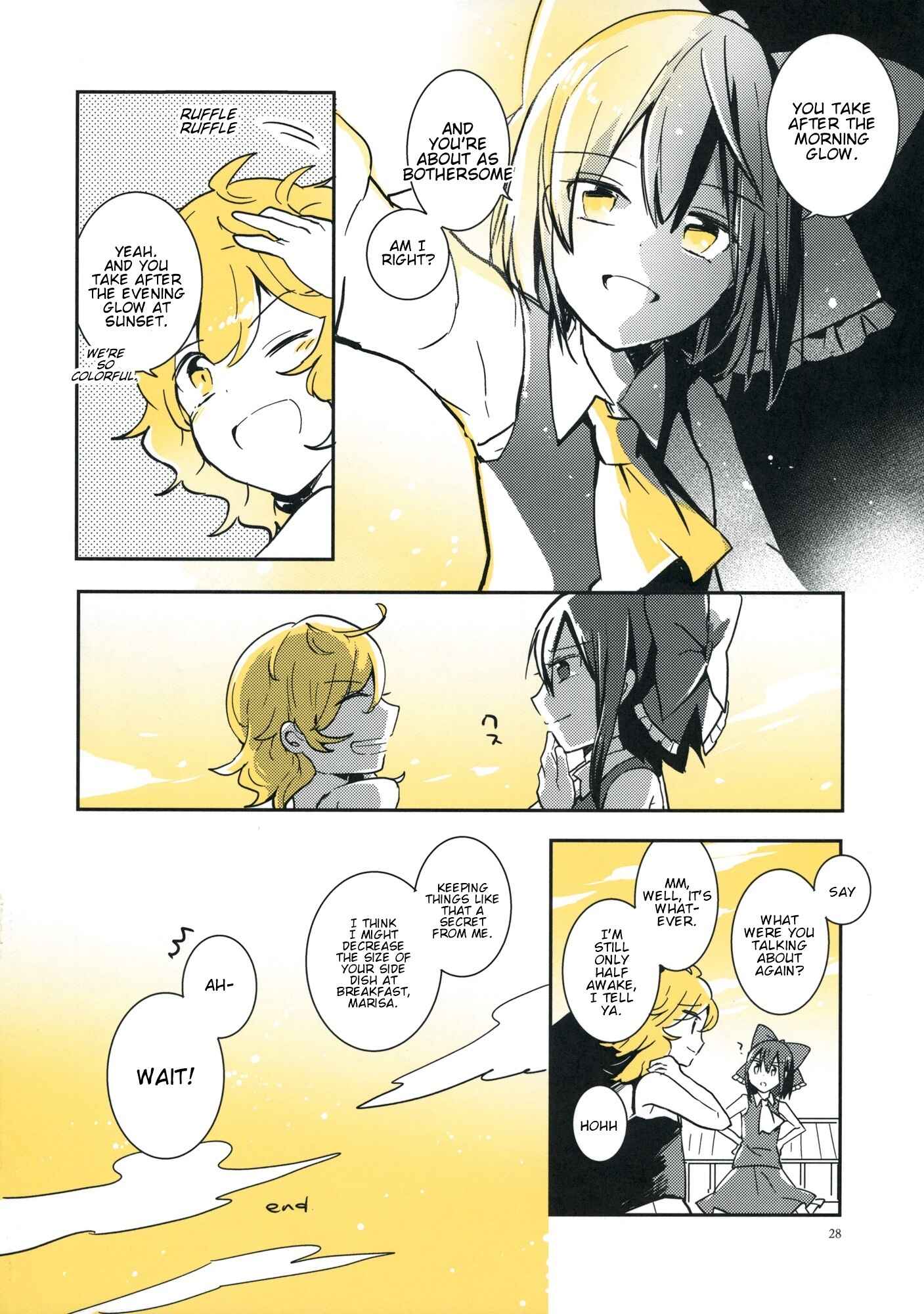Page 4 Chapter 6 Touhou - Koganeiro no Kimi (Doujinshi)