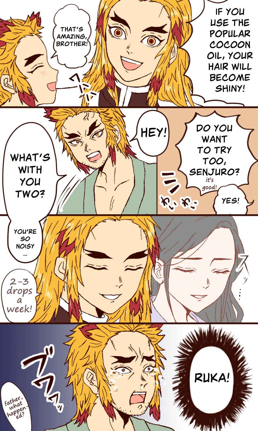 Page 4 Chapter Unknown_9f26 Kimetsu no Yaiba - Tsubaki Abura de Saratsuya Kami ni (Doujinshi)