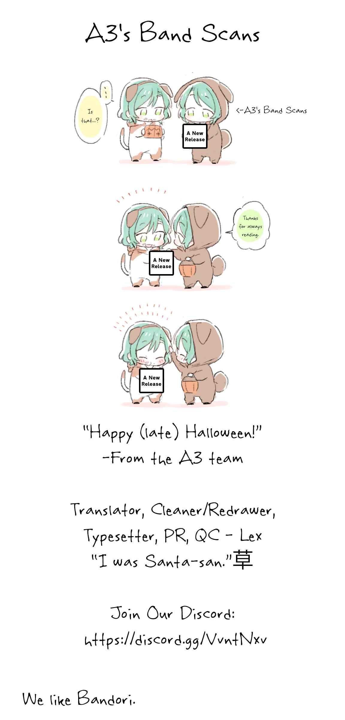 Page 2 Chapter Unknown_3708 BanG Dream! - A Sweet Halloween (Doujinshi)