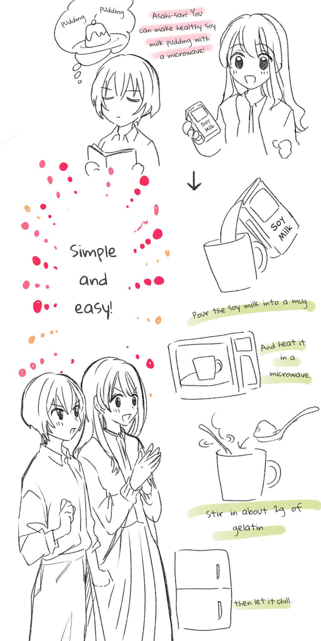 Page 1 Chapter 7.1 Kaketa Tsuki to Doughnut