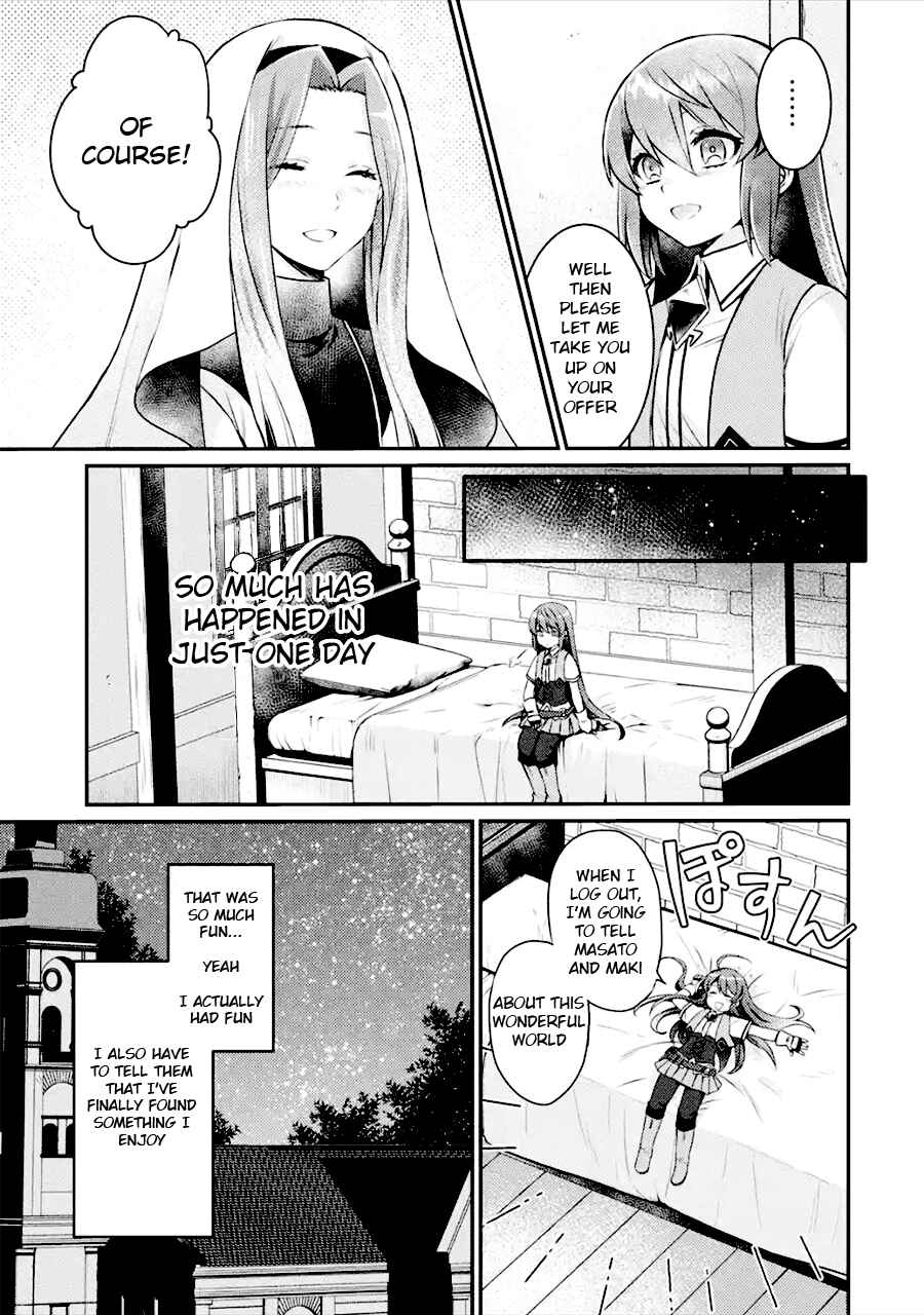 Page 35 Chapter 3 Game Shoshinsha no Mari-nee ga Iku VRMMO Nonbiri? Taikenki: Mebius World Online