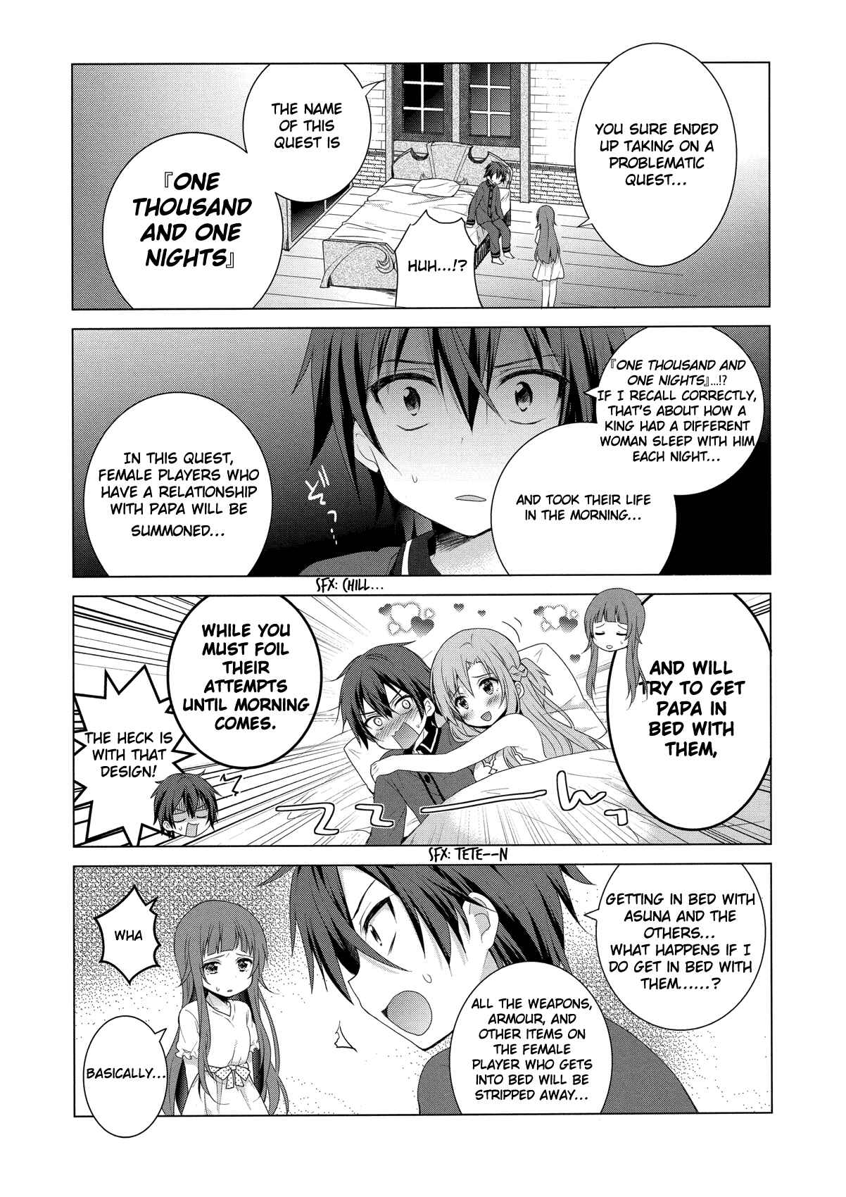 Page 3 Chapter 1 Sword Art Online - Aincrad Night of Kirito