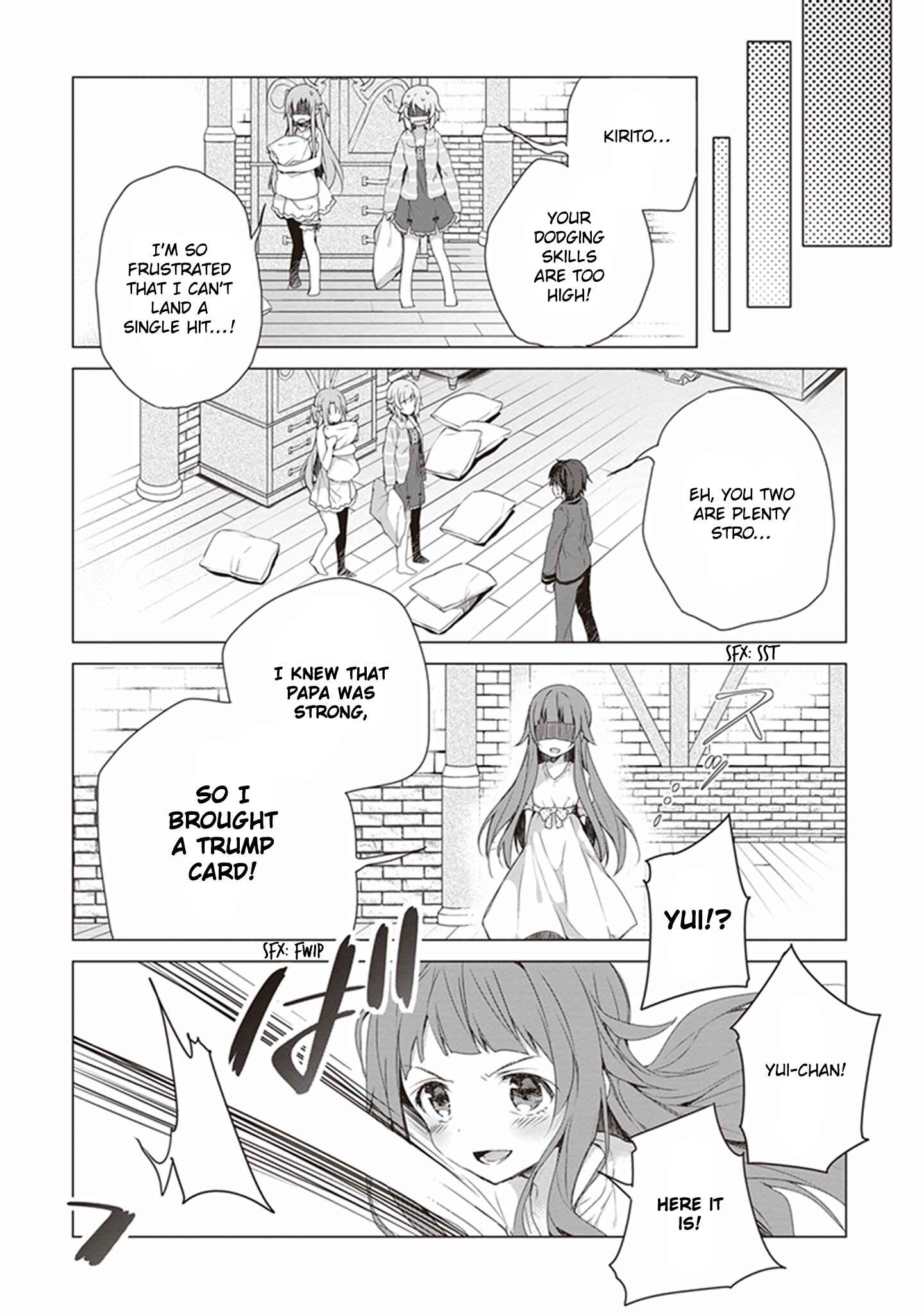 Page 11 Chapter 4 Sword Art Online - Aincrad Night of Kirito