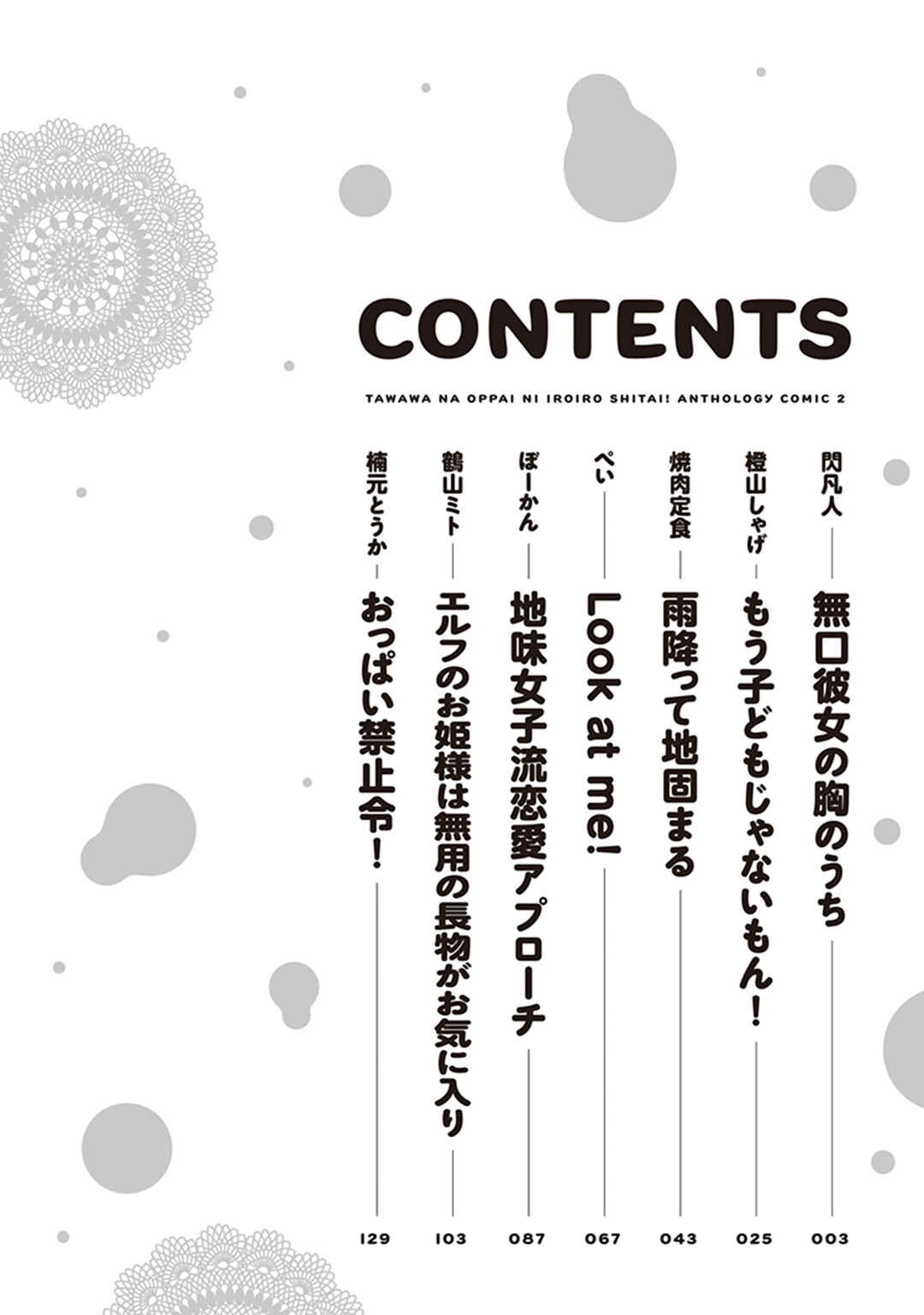 Page 4 Chapter 1 Tawawa na Oppai ni Iroiro Shitai! Anthology Comic
