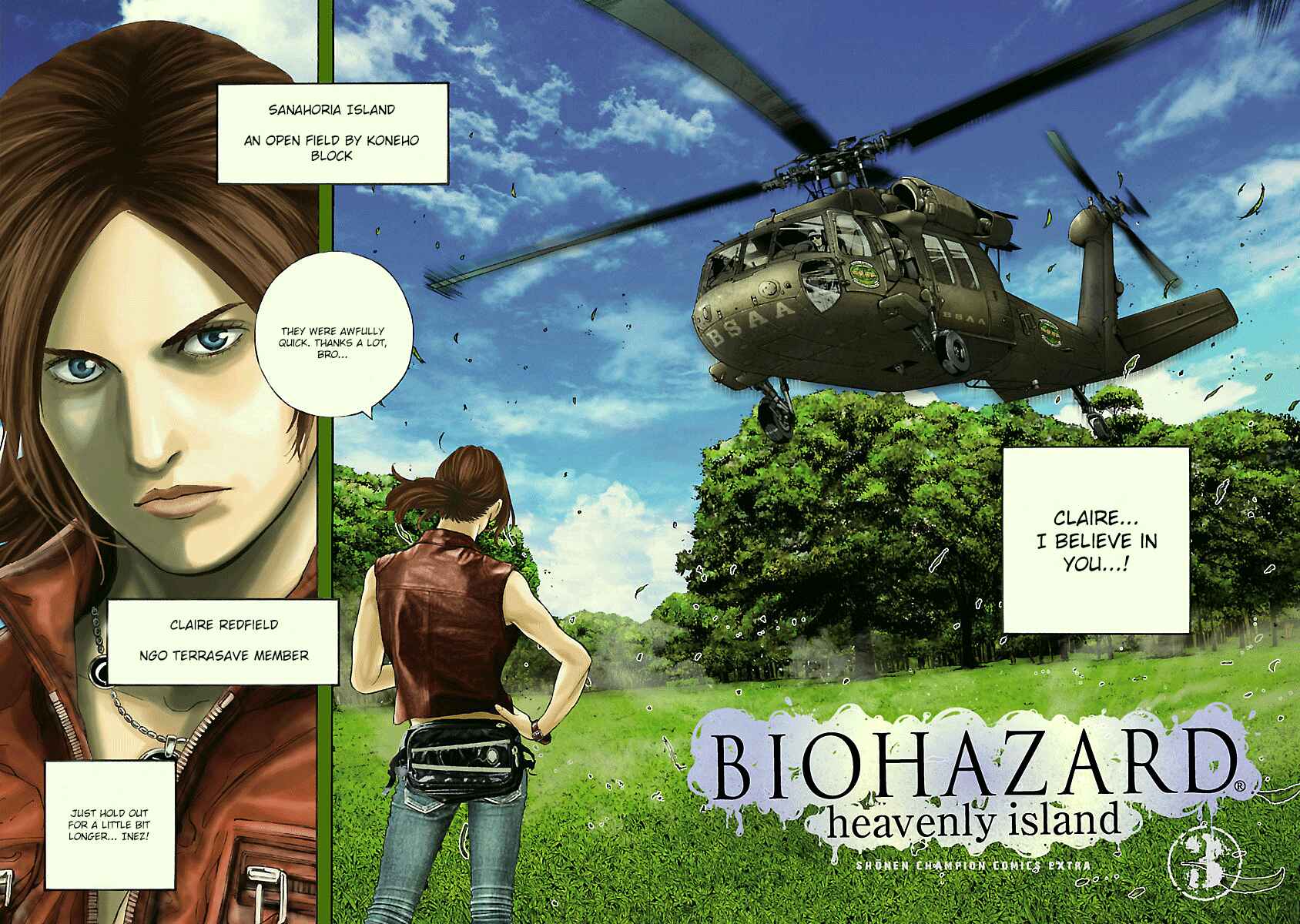 Page 3 Chapter 19 Resident Evil: Heavenly Island