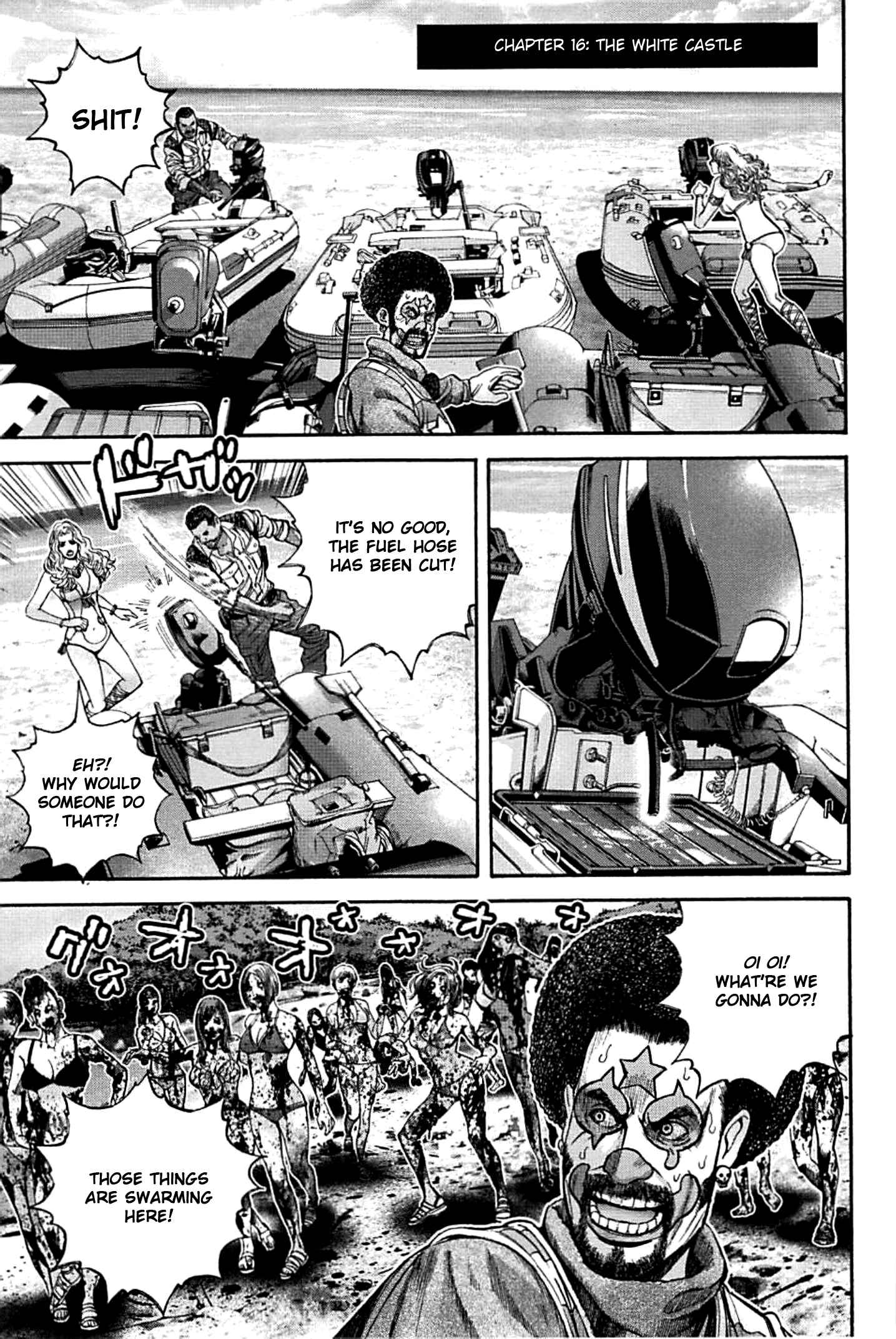 Page 1 Chapter 16 Resident Evil: Heavenly Island