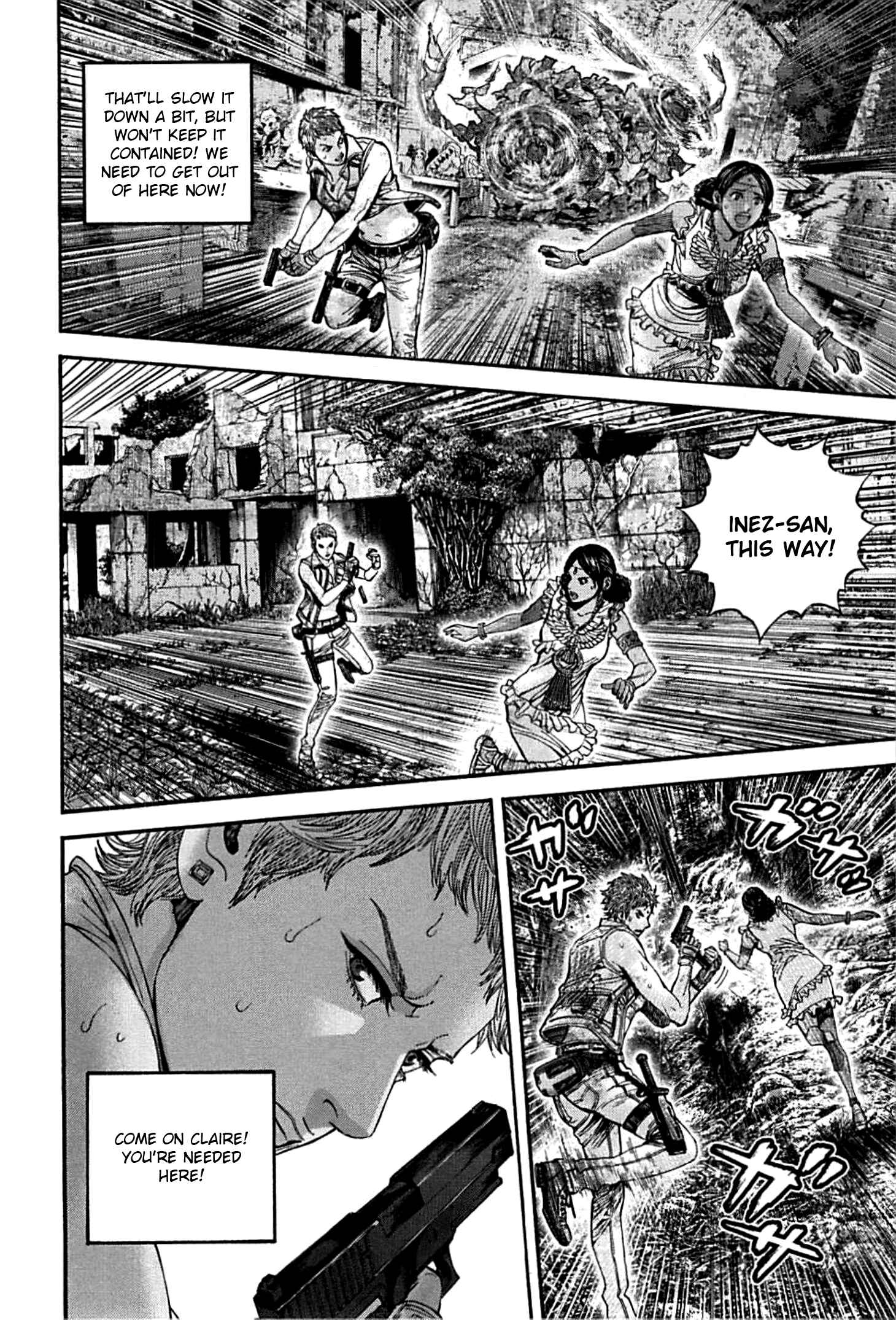 Page 4 Chapter 13 Resident Evil: Heavenly Island