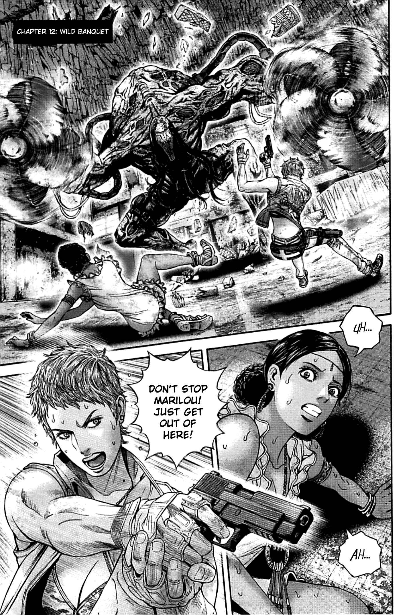 Page 1 Chapter 12 Resident Evil: Heavenly Island