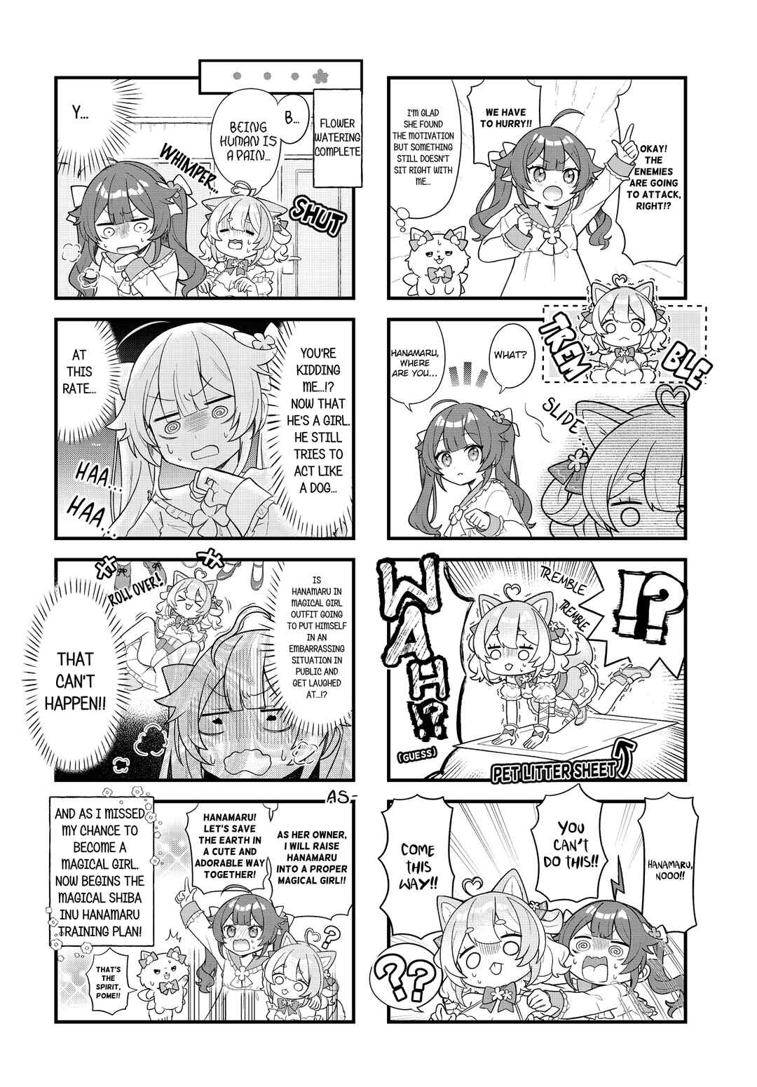 Page 8 Chapter 1 Mahou Shiba Inu★Hanamaru