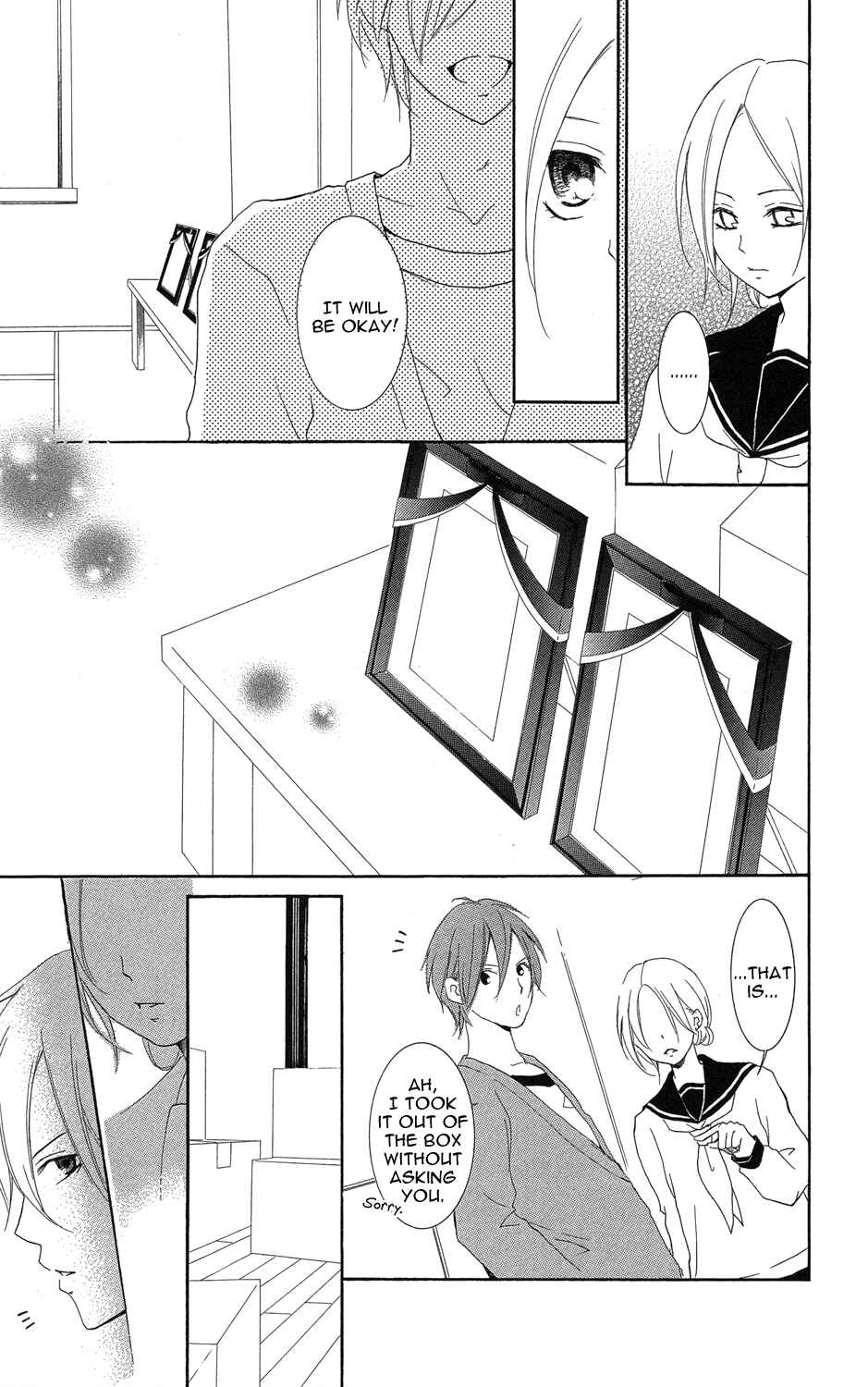 Page 7 Chapter 2 Not with Your Mouth, but with Your Eyes.