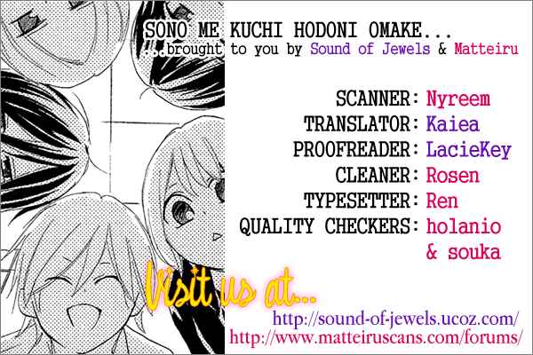 Page 9 Chapter 4 Not with Your Mouth, but with Your Eyes.
