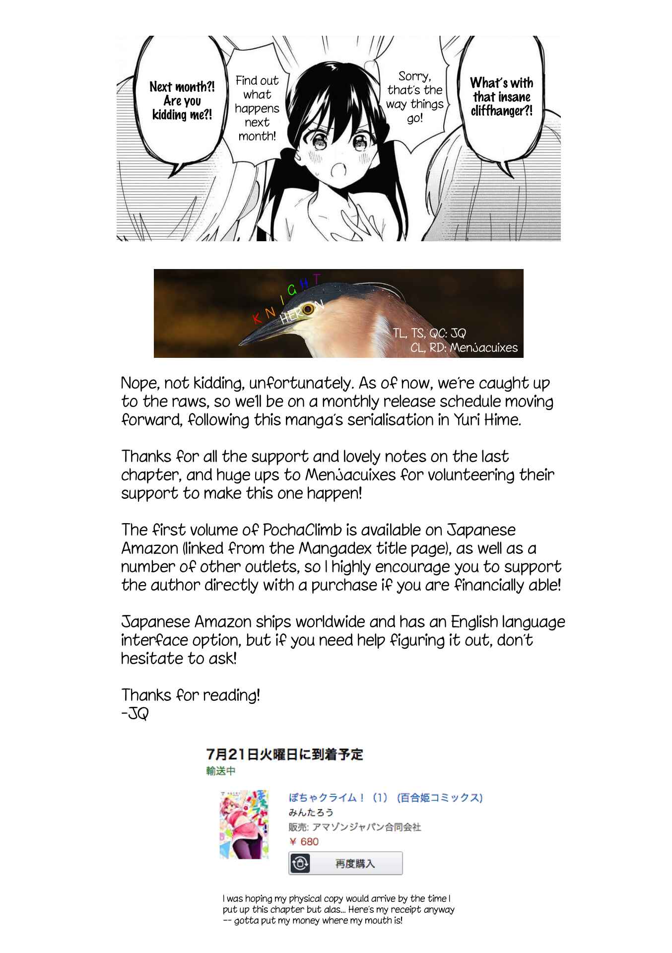 Page 21 Chapter 10 Pocha Climb!