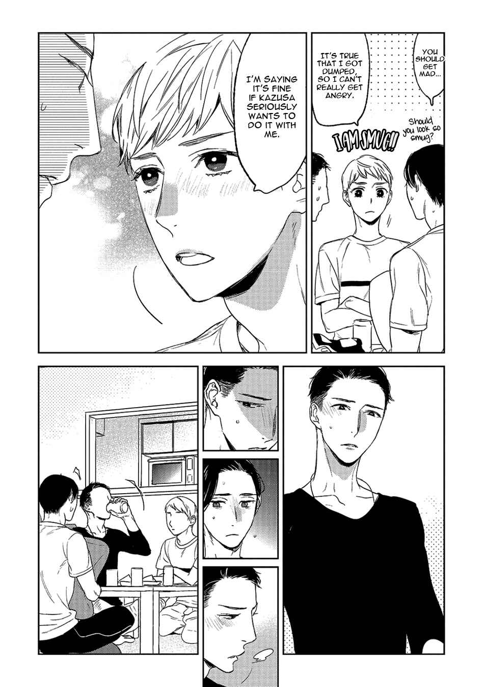 Page 12 Chapter 2 Kareshi to Ore to Ore no Kouhai