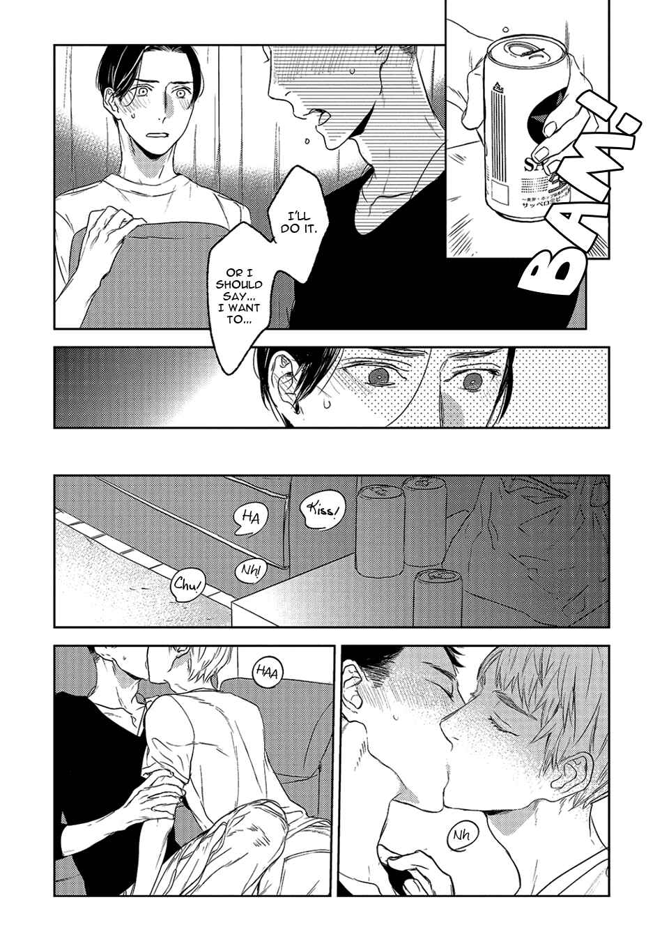 Page 13 Chapter 2 Kareshi to Ore to Ore no Kouhai