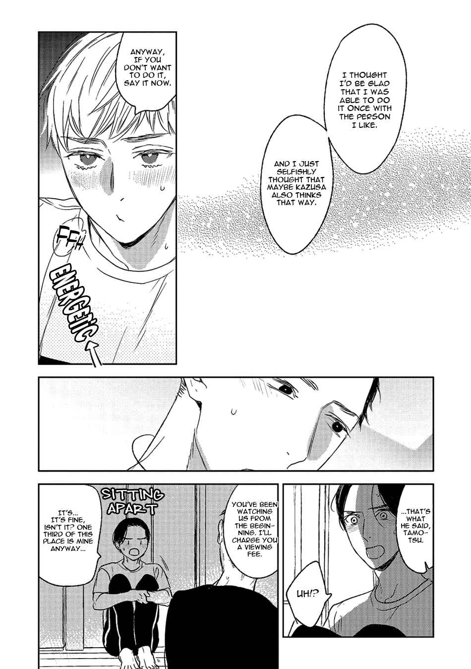 Page 15 Chapter 2 Kareshi to Ore to Ore no Kouhai