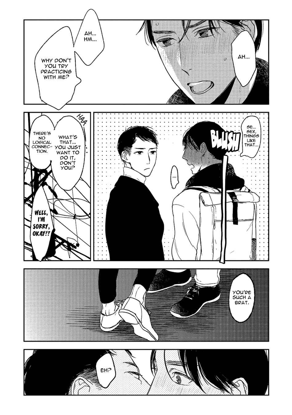 Page 25 Chapter 2 Kareshi to Ore to Ore no Kouhai