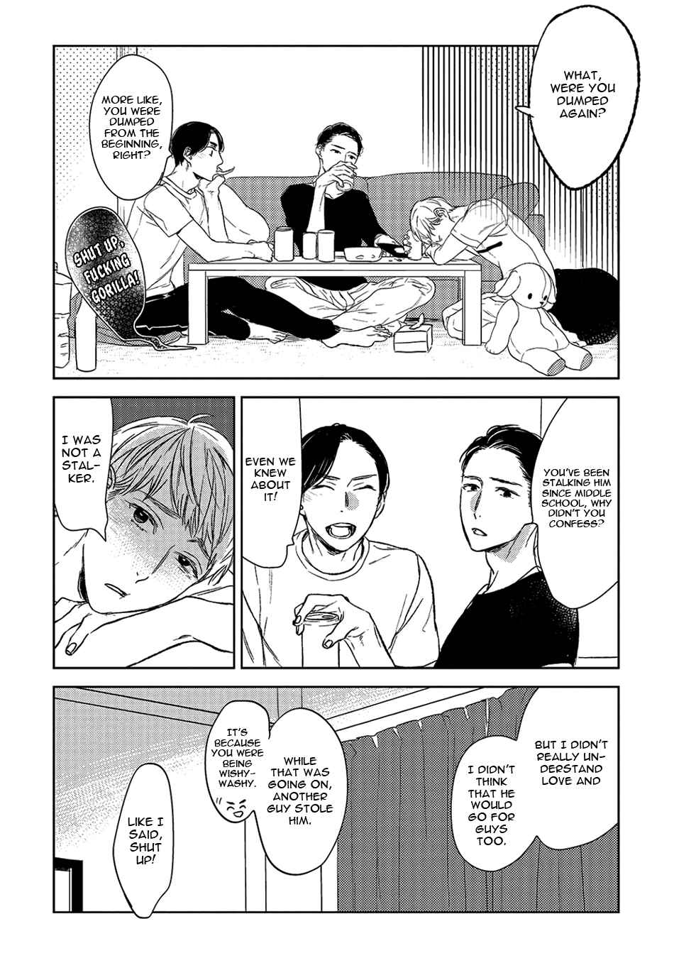 Page 6 Chapter 2 Kareshi to Ore to Ore no Kouhai