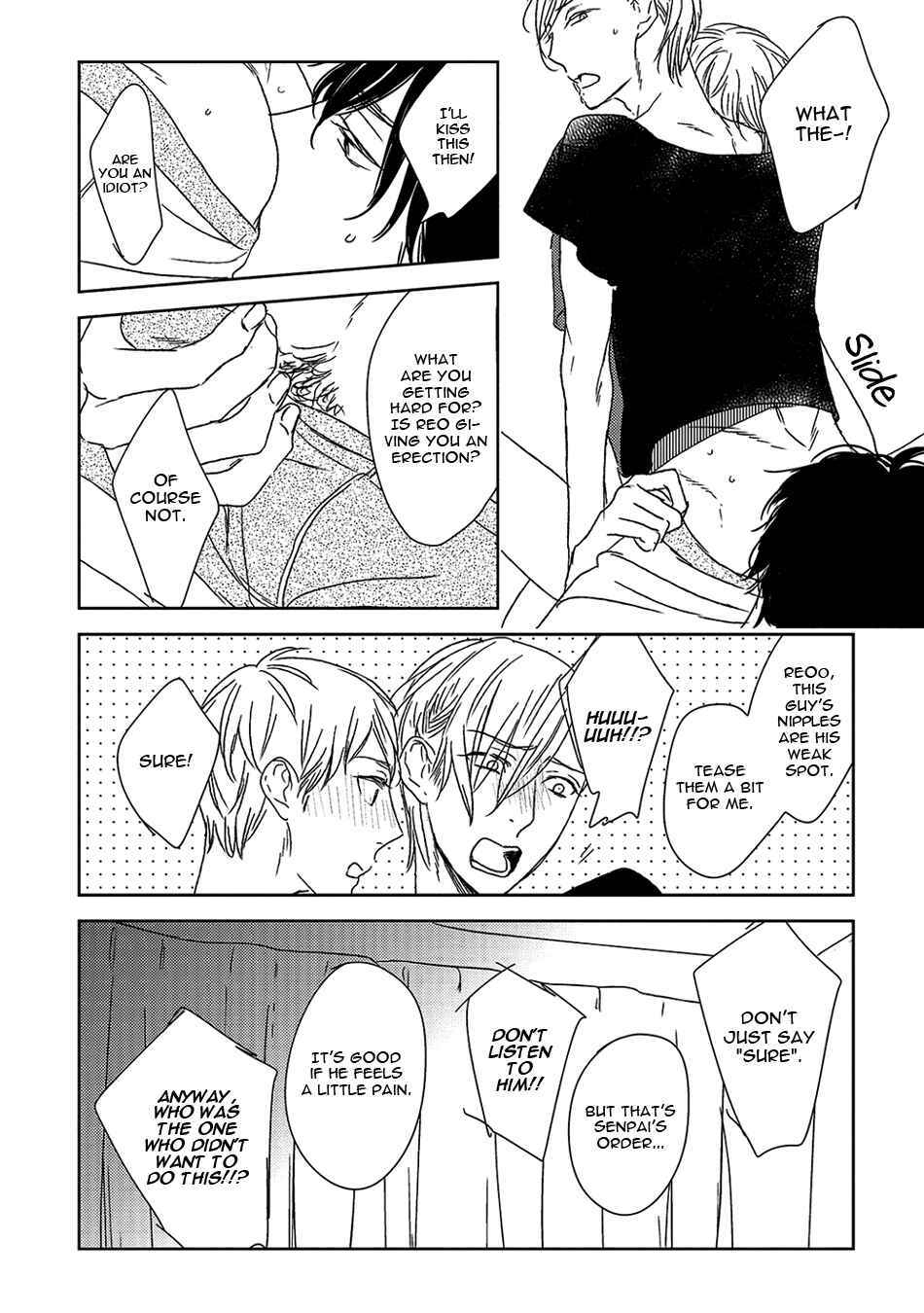 Page 18 Chapter 1 Kareshi to Ore to Ore no Kouhai