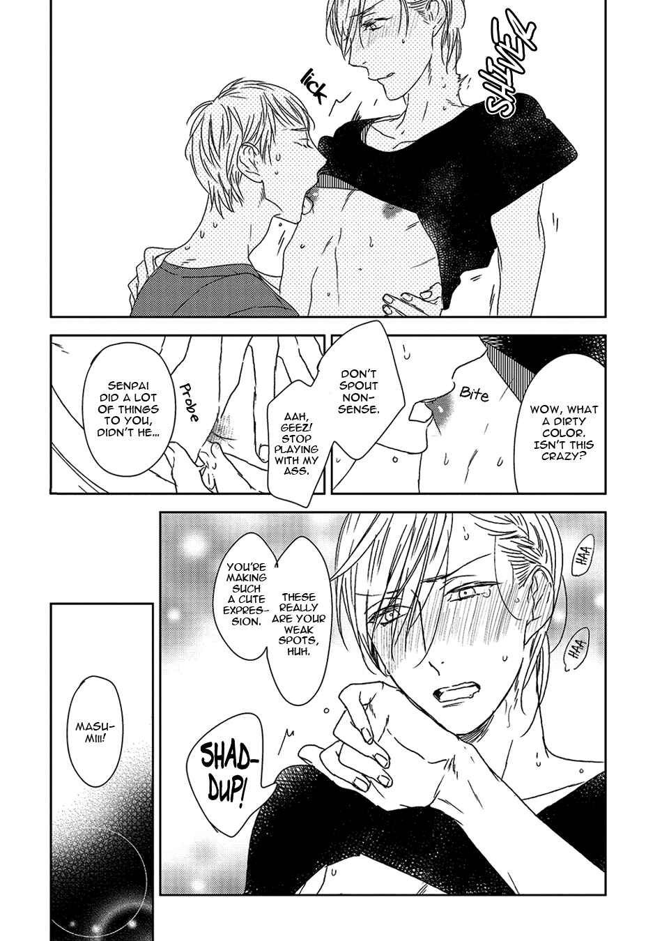 Page 19 Chapter 1 Kareshi to Ore to Ore no Kouhai
