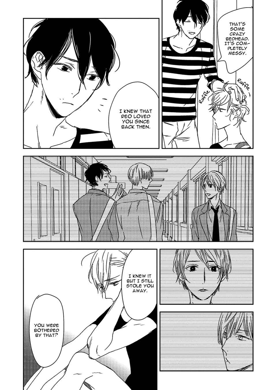 Page 28 Chapter 1 Kareshi to Ore to Ore no Kouhai