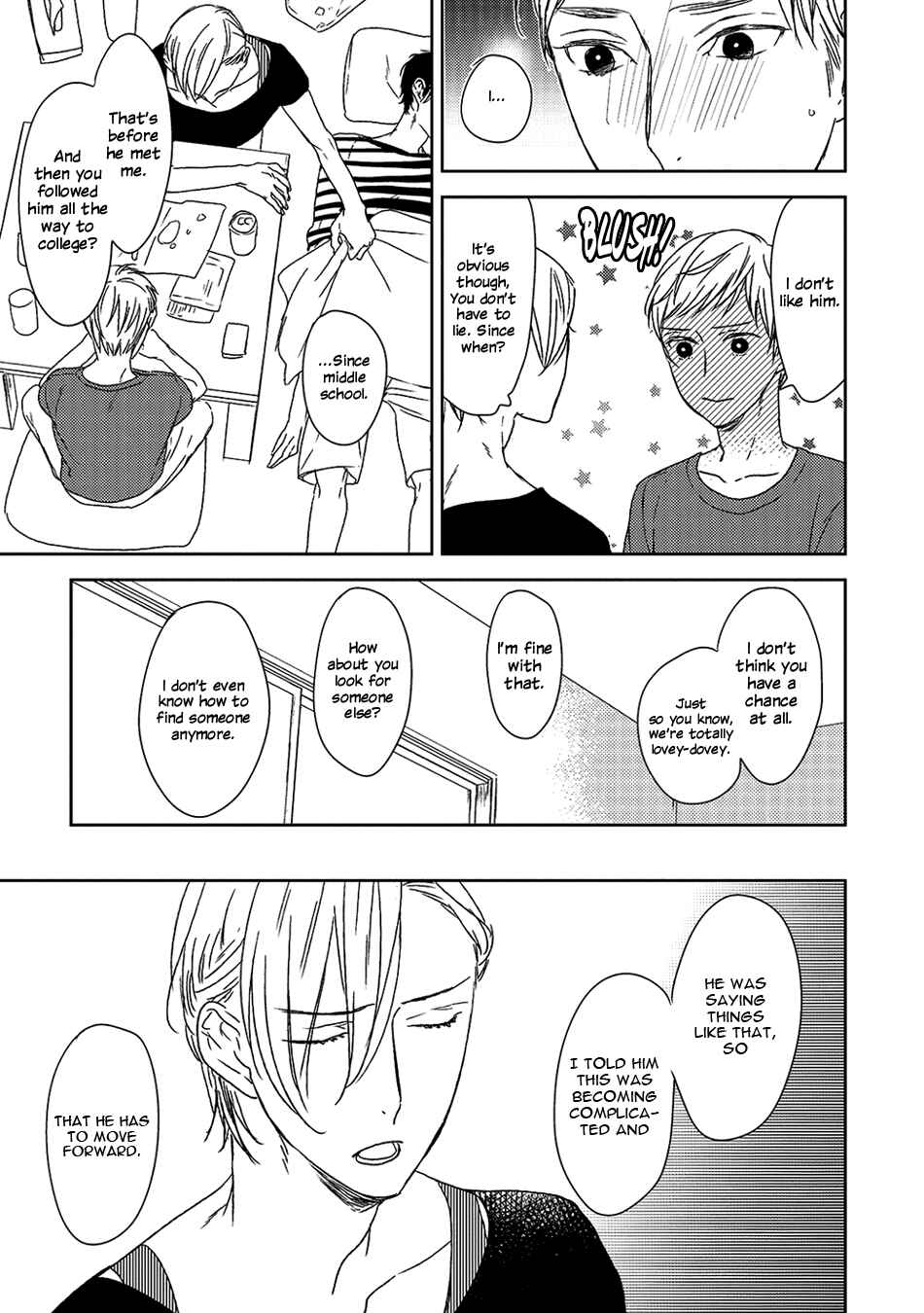 Page 7 Chapter 1 Kareshi to Ore to Ore no Kouhai