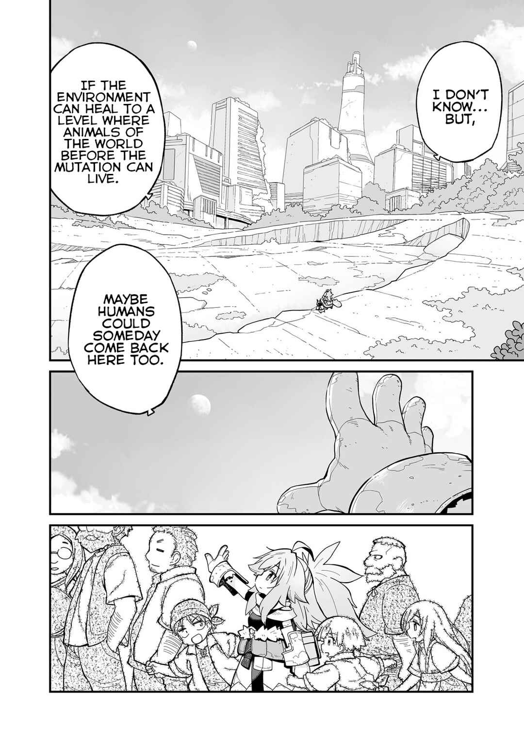 Page 13 Chapter 32 Sekai wa Owattemo Ikirutte Tanoshii