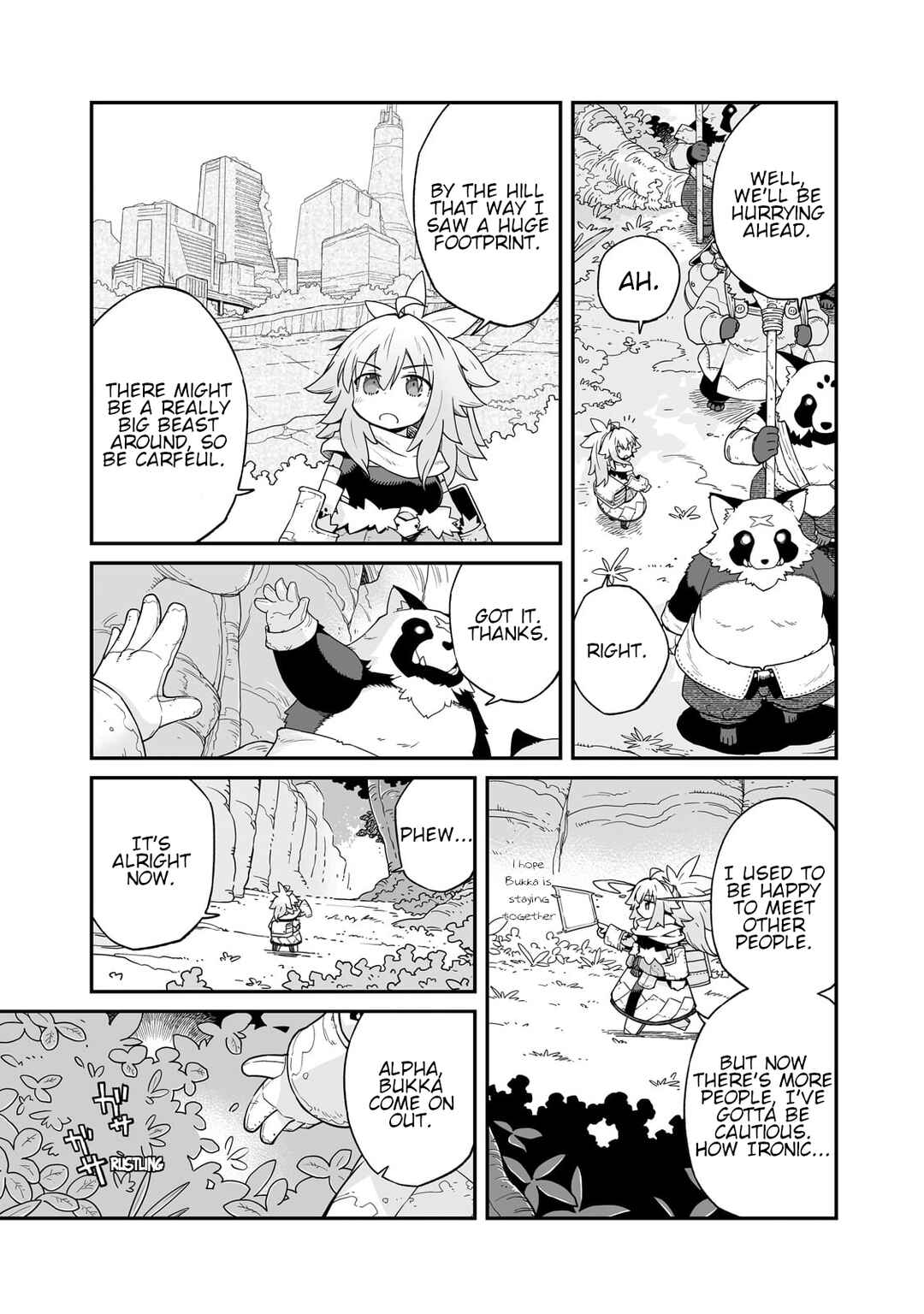 Page 8 Chapter 33 Sekai wa Owattemo Ikirutte Tanoshii