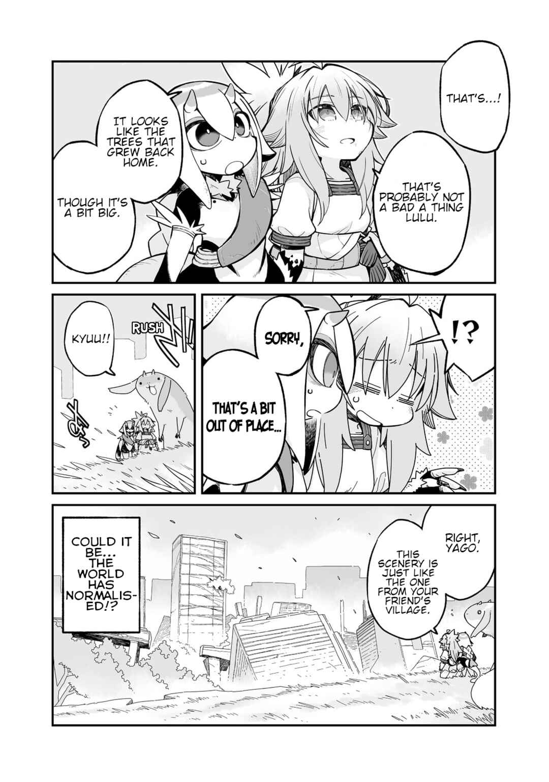 Page 3 Chapter 28.2 Sekai wa Owattemo Ikirutte Tanoshii