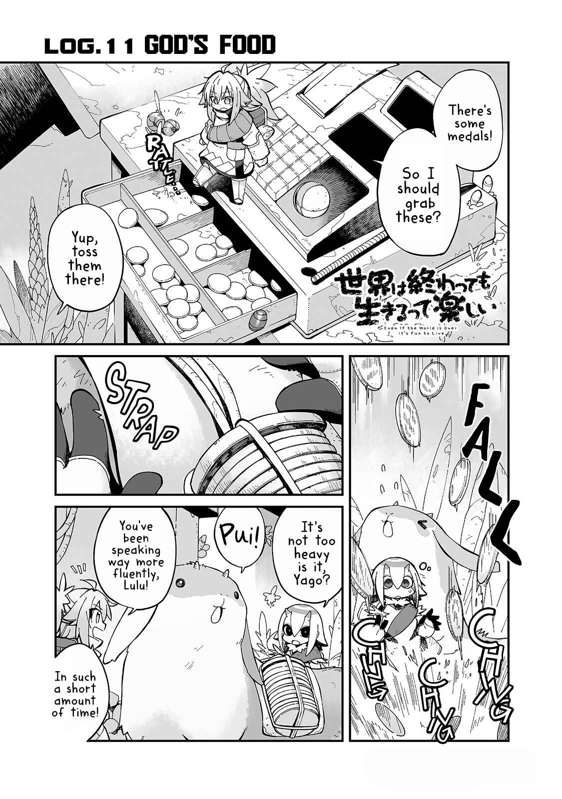 Page 1 Chapter 11 Sekai wa Owattemo Ikirutte Tanoshii