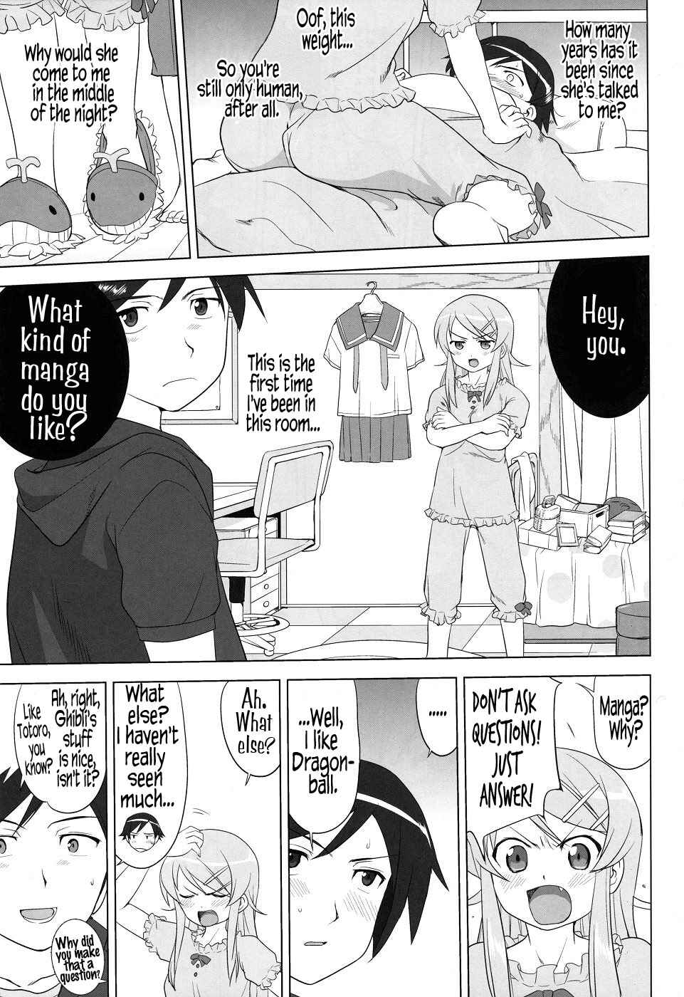 Page 11 Chapter Unknown_623c Ore no Imouto ga Konna ni Kawaii Wake ga Nai - Ore to Imouto no 200-nichi Sensou (Doujinshi)
