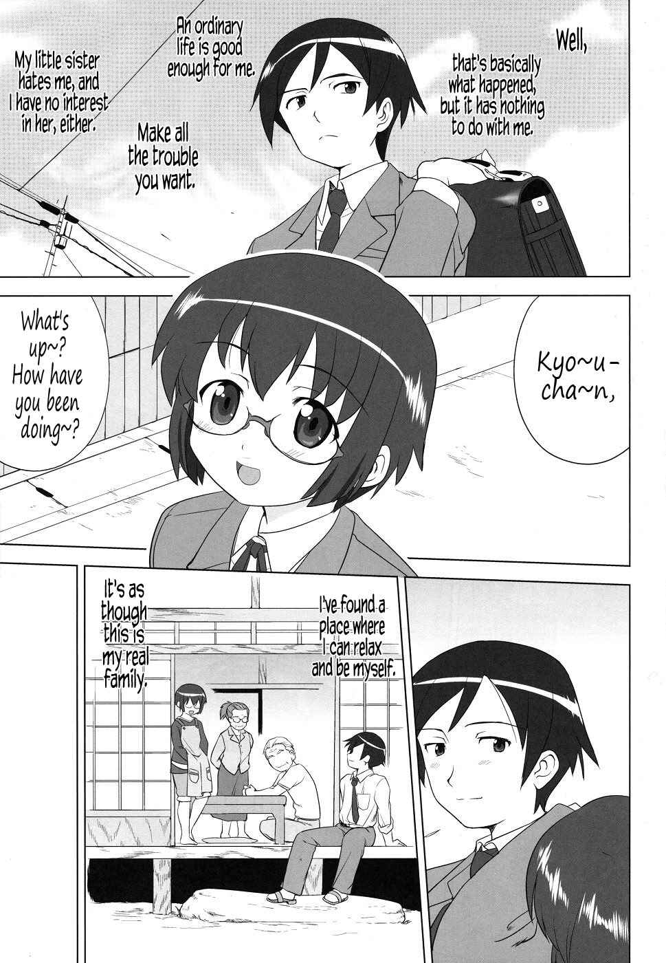 Page 9 Chapter Unknown_623c Ore no Imouto ga Konna ni Kawaii Wake ga Nai - Ore to Imouto no 200-nichi Sensou (Doujinshi)
