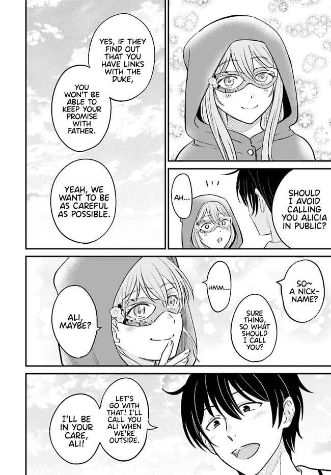 Page 4 Chapter 6.1 Kyuutei Kajishi no Shiawase na Nichijou: Black na Shokuba wo Tsuihou Saretaga, Ringoku de Koushaku Reijou ni Dekiaisarenagara White na Seikatsu Okurimasu