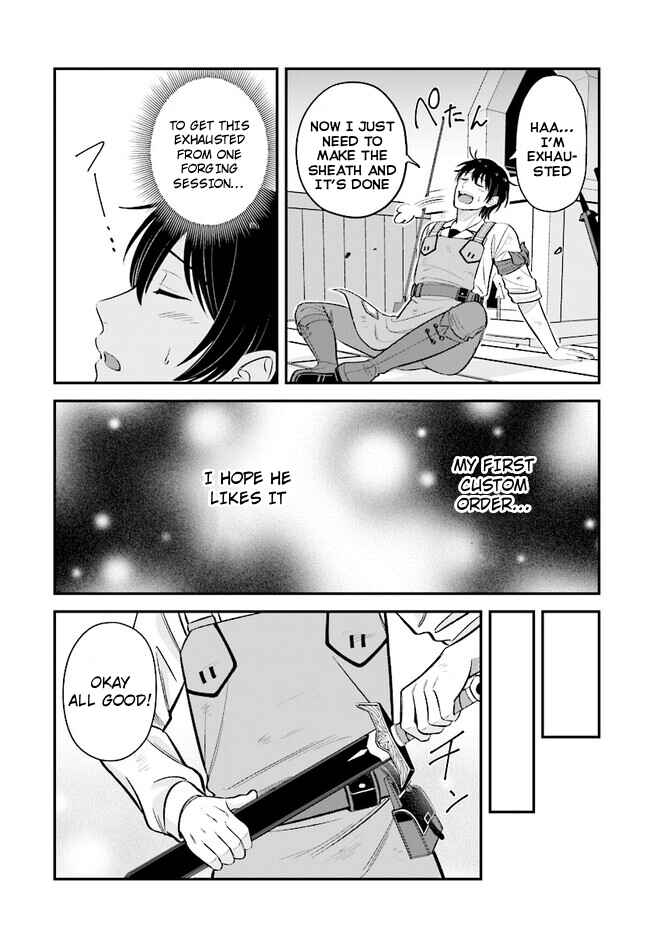 Page 9 Chapter 12 Kyuutei Kajishi no Shiawase na Nichijou: Black na Shokuba wo Tsuihou Saretaga, Ringoku de Koushaku Reijou ni Dekiaisarenagara White na Seikatsu Okurimasu