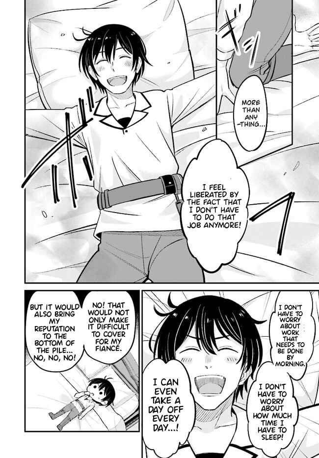 Page 21 Chapter 2.2 Kyuutei Kajishi no Shiawase na Nichijou: Black na Shokuba wo Tsuihou Saretaga, Ringoku de Koushaku Reijou ni Dekiaisarenagara White na Seikatsu Okurimasu