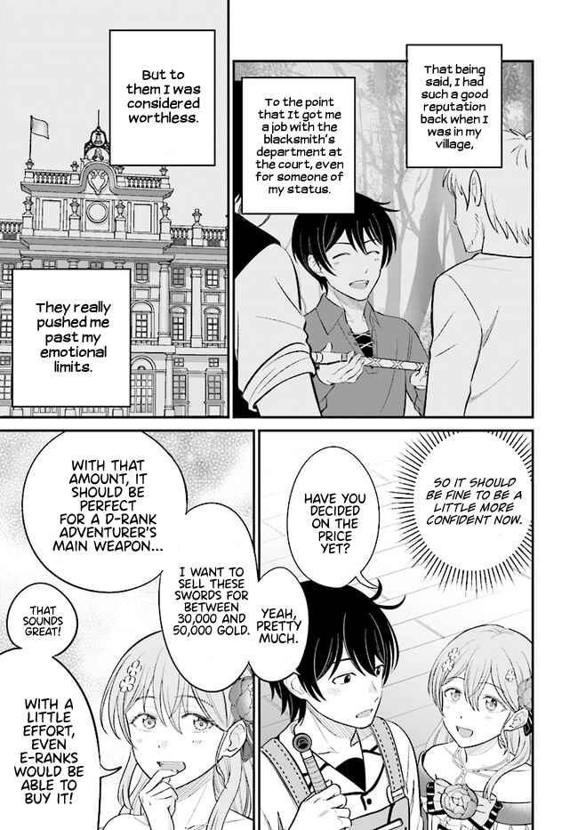 Page 13 Chapter 5.2 Kyuutei Kajishi no Shiawase na Nichijou: Black na Shokuba wo Tsuihou Saretaga, Ringoku de Koushaku Reijou ni Dekiaisarenagara White na Seikatsu Okurimasu