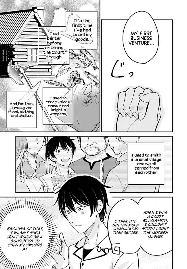 Page 19 Chapter 5.2 Kyuutei Kajishi no Shiawase na Nichijou: Black na Shokuba wo Tsuihou Saretaga, Ringoku de Koushaku Reijou ni Dekiaisarenagara White na Seikatsu Okurimasu