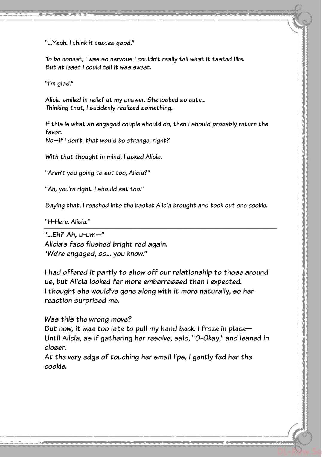 Page 6 Chapter 10.5 Kyuutei Kajishi no Shiawase na Nichijou: Black na Shokuba wo Tsuihou Saretaga, Ringoku de Koushaku Reijou ni Dekiaisarenagara White na Seikatsu Okurimasu