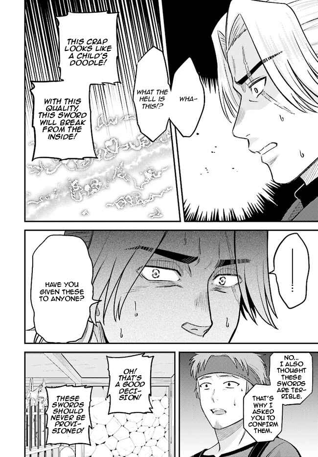 Page 4 Chapter 9.1 Kyuutei Kajishi no Shiawase na Nichijou: Black na Shokuba wo Tsuihou Saretaga, Ringoku de Koushaku Reijou ni Dekiaisarenagara White na Seikatsu Okurimasu