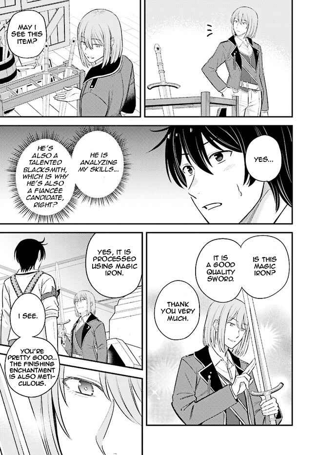 Page 5 Chapter 9.2 Kyuutei Kajishi no Shiawase na Nichijou: Black na Shokuba wo Tsuihou Saretaga, Ringoku de Koushaku Reijou ni Dekiaisarenagara White na Seikatsu Okurimasu