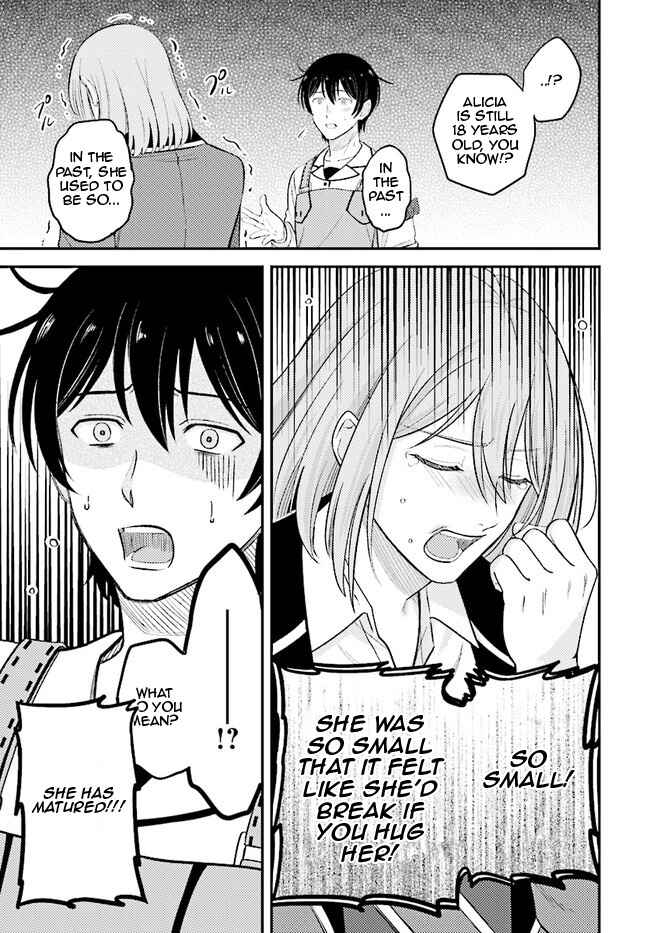 Page 9 Chapter 9.2 Kyuutei Kajishi no Shiawase na Nichijou: Black na Shokuba wo Tsuihou Saretaga, Ringoku de Koushaku Reijou ni Dekiaisarenagara White na Seikatsu Okurimasu